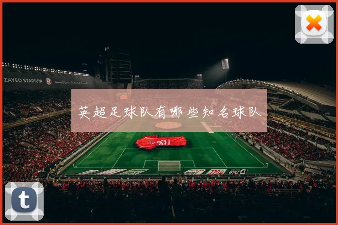 英超足球队有哪些知名球队